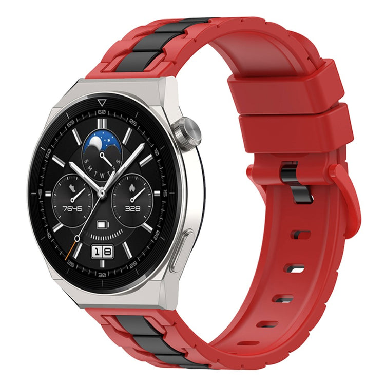 Meget elegant Universal Huawei Silikone Urrem - Rød#serie_6