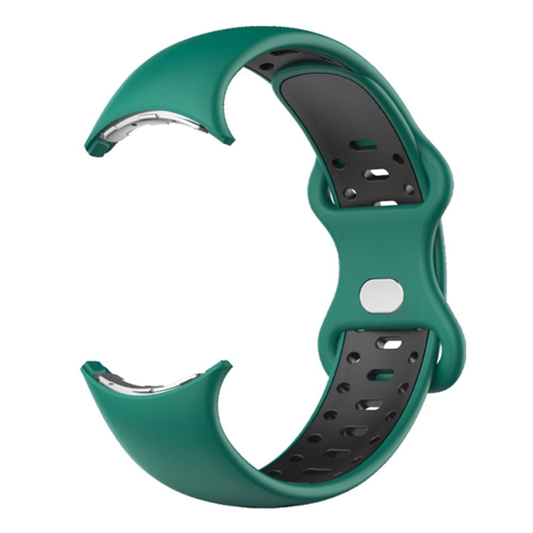 Super cool Google Pixel Watch Silikone Rem - Grøn#serie_3