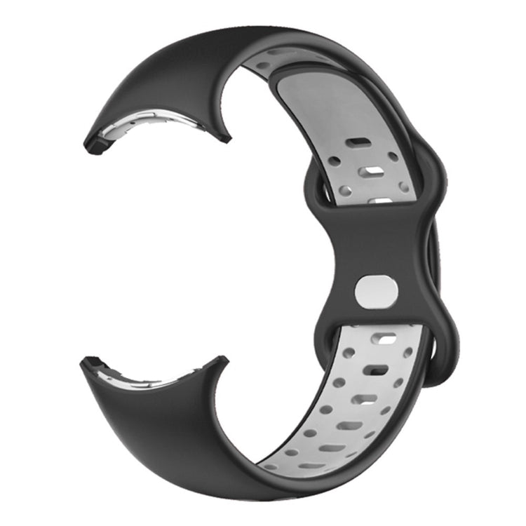 Super cool Google Pixel Watch Silikone Rem - Sølv#serie_4