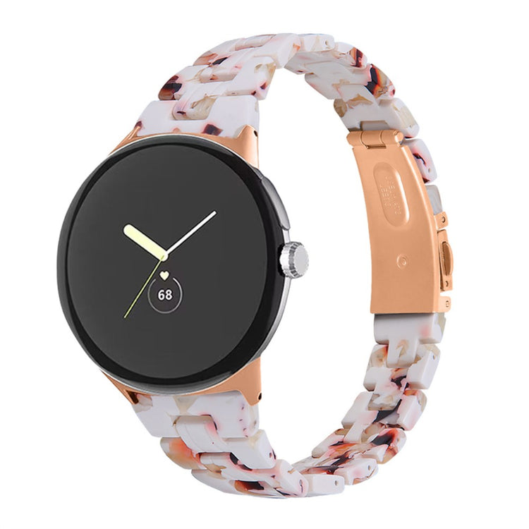 Vildt rart Google Pixel Watch Plastik Rem - Brun#serie_10
