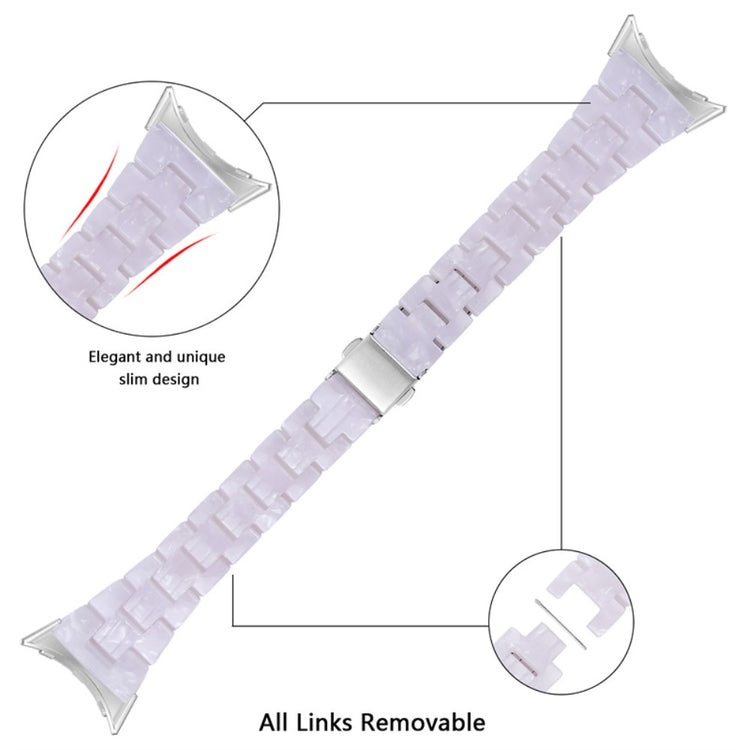 Vildt rart Google Pixel Watch Plastik Rem - Lilla#serie_11