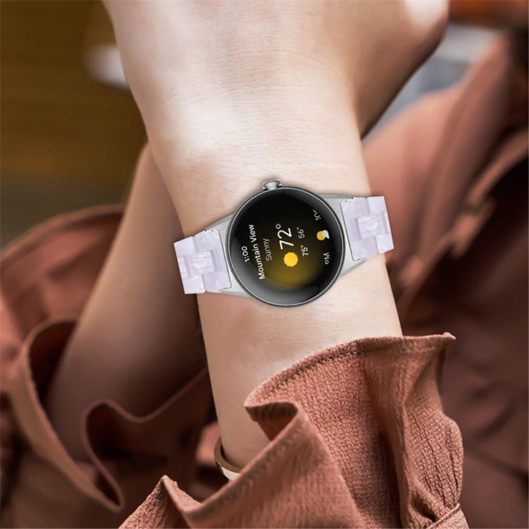Vildt rart Google Pixel Watch Plastik Rem - Lilla#serie_11