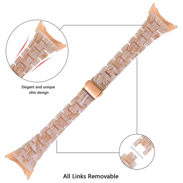 Vildt rart Google Pixel Watch Plastik Rem - Brun#serie_12