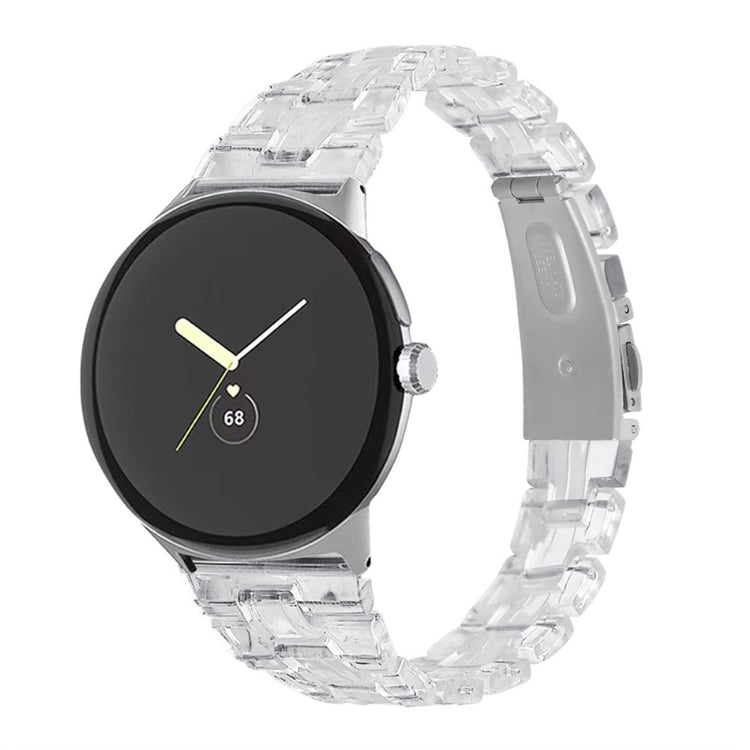 Vildt rart Google Pixel Watch Plastik Rem - Hvid#serie_14
