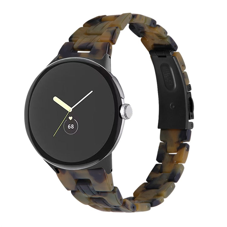 Vildt rart Google Pixel Watch Plastik Rem - Grøn#serie_15