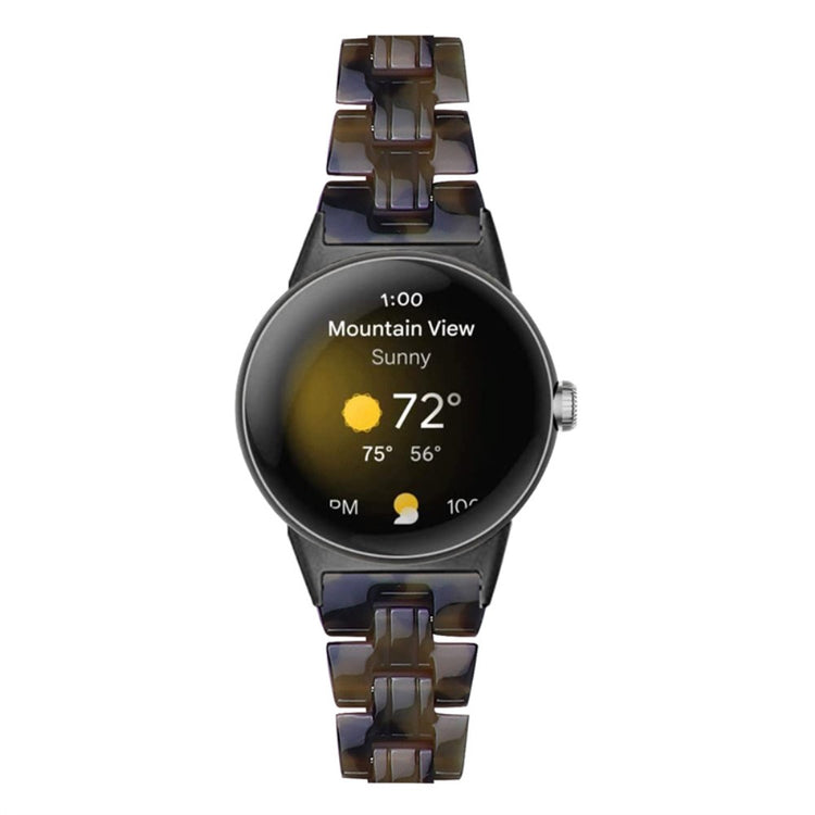 Vildt rart Google Pixel Watch Plastik Rem - Grøn#serie_15