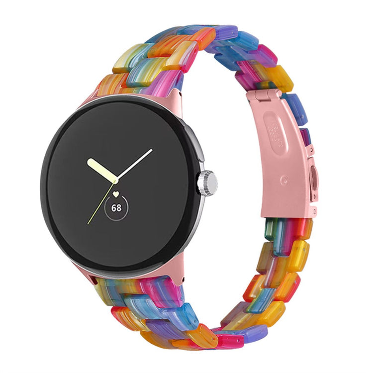 Vildt rart Google Pixel Watch Plastik Rem - Flerfarvet#serie_2