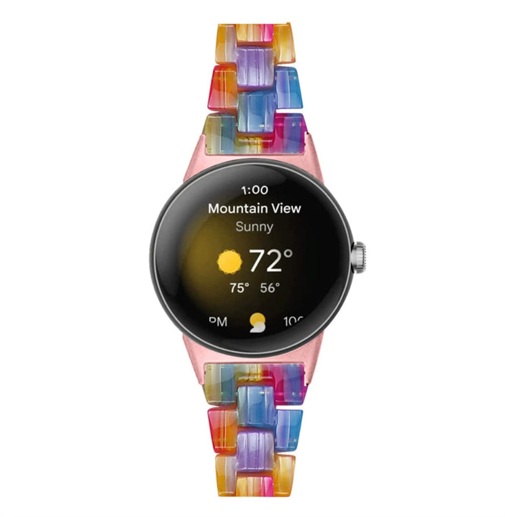 Vildt rart Google Pixel Watch Plastik Rem - Flerfarvet#serie_2