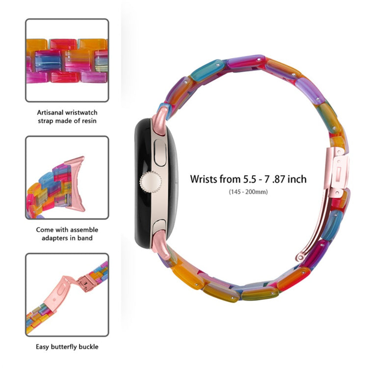 Vildt rart Google Pixel Watch Plastik Rem - Flerfarvet#serie_2
