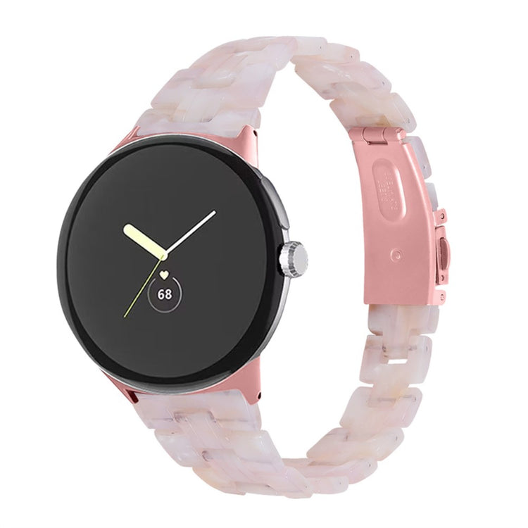 Vildt rart Google Pixel Watch Plastik Rem - Pink#serie_4