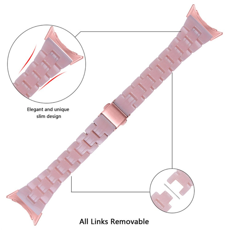Vildt rart Google Pixel Watch Plastik Rem - Pink#serie_6
