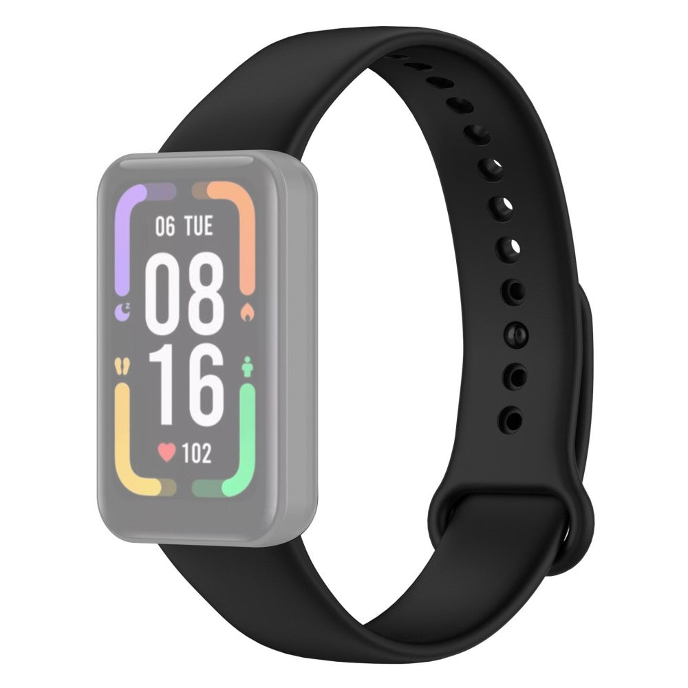 Elegant Xiaomi Redmi Smart Band Pro Silikone Rem - Sort#serie_1