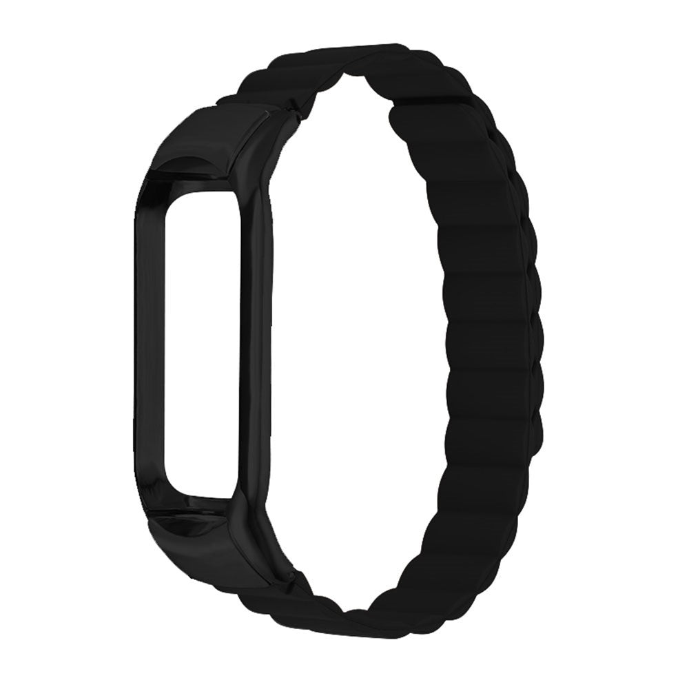 KΓΈnt Xiaomi Mi Smart Band 4 / Xiaomi Mi Band 3 Silikone Rem - Sort#serie_1