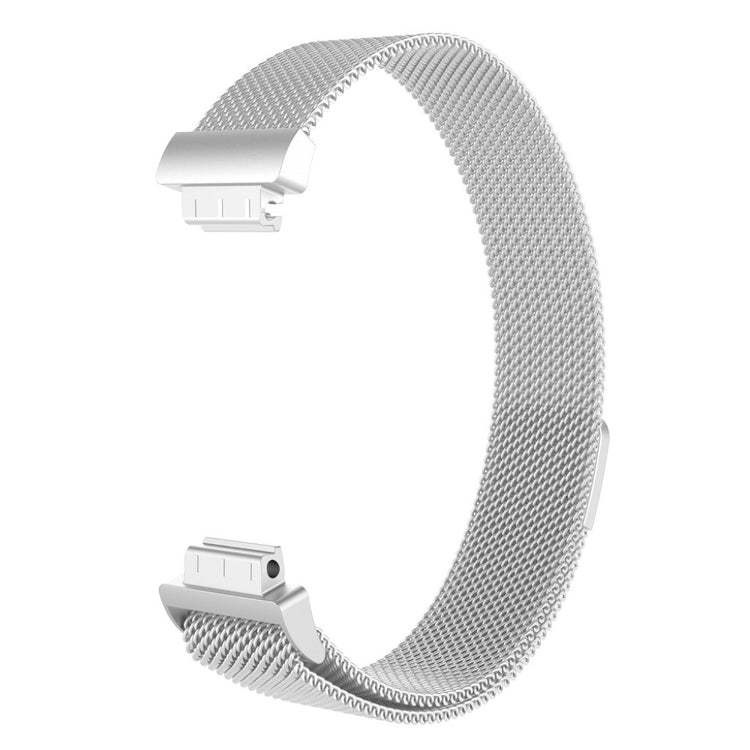 Mega slidstærk Fitbit Inspire Metal Rem - Sølv#serie_013