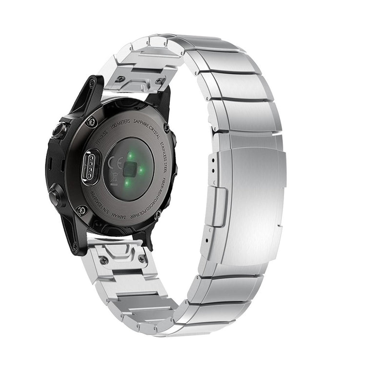 Yndigt Garmin Fenix 5S / Garmin Fenix 5S Plus Metal Rem - Sølv#serie_025