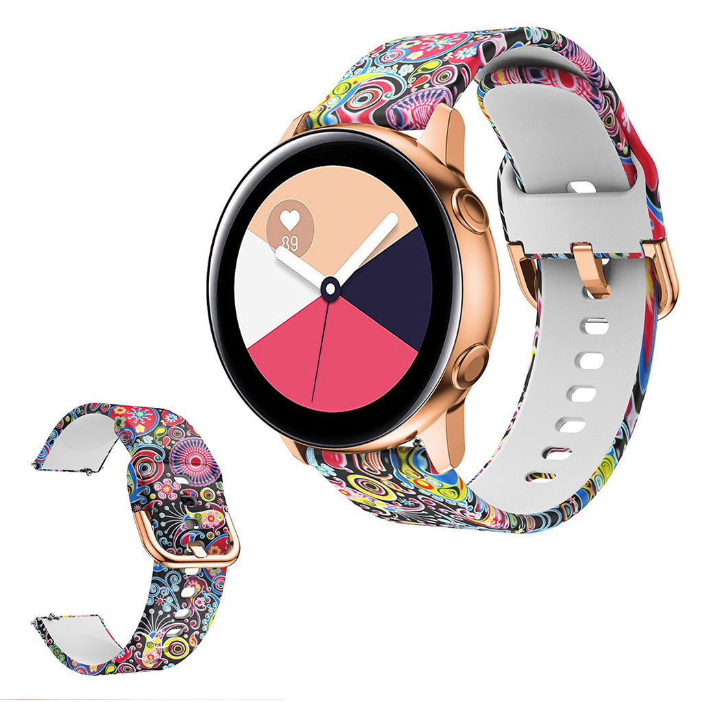 Rigtigt nydelig Universal Silikone Rem - Flerfarvet#serie_2