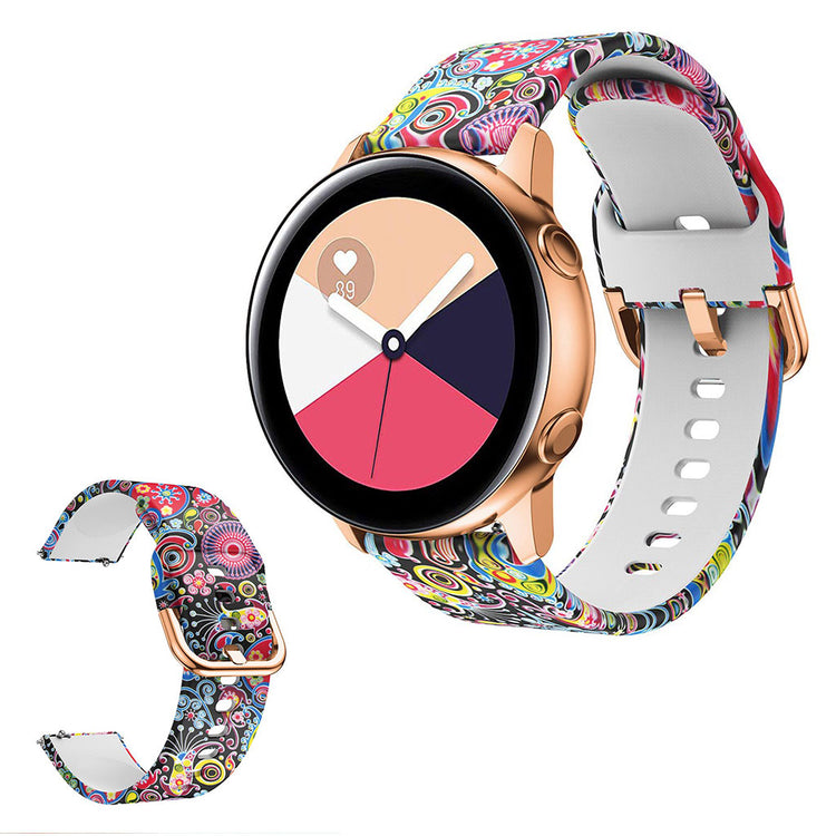 Rigtigt nydelig Universal Silikone Rem - Flerfarvet#serie_2