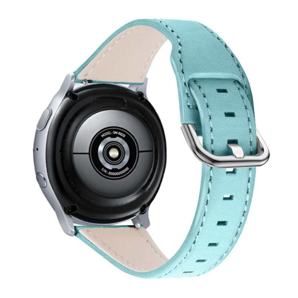 Vildt fantastisk Amazfit Bip Lite Γgte lΓ¦der Rem - BlΓ₯#serie_1