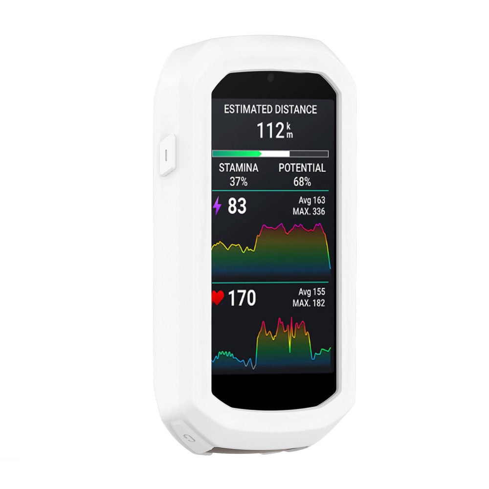 Garmin Edge 1050 Silicone Protective Case Bike Cycling Computer Cover - White#serie_1