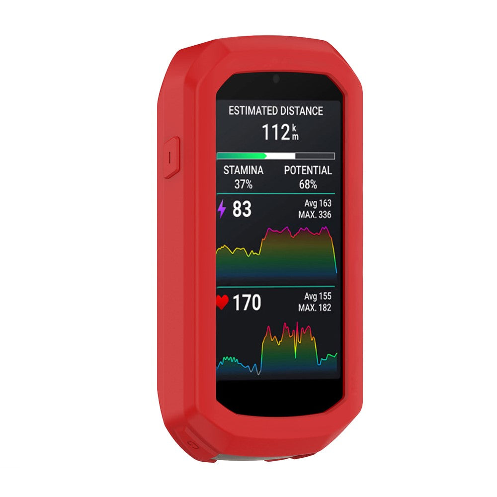 Garmin Edge 1050 Silicone Protective Case Bike Cycling Computer Cover - Red#serie_6