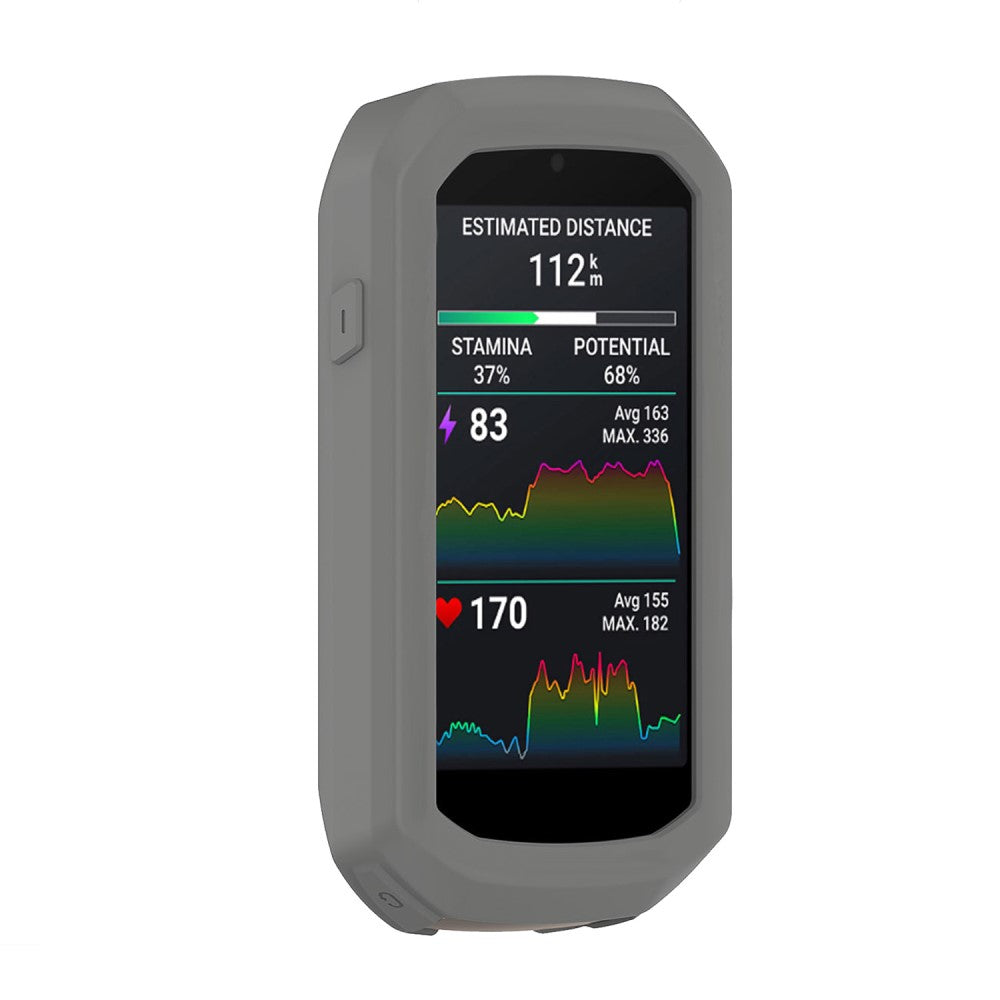 Garmin Edge 1050 Silicone Protective Case Bike Cycling Computer Cover - Dark Grey#serie_9