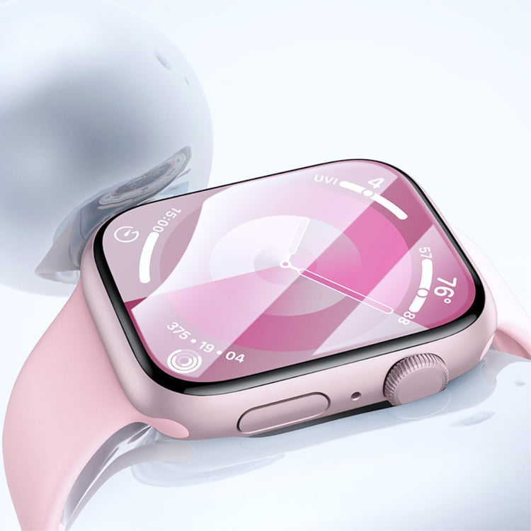 Silikone HD Universal Skærmbeskytter passer til Apple Smartwatch - Gennemsigtig#serie_776