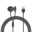 100cm Plastic And Silicone Apple Smartwatch Wireless USB Charging Cable