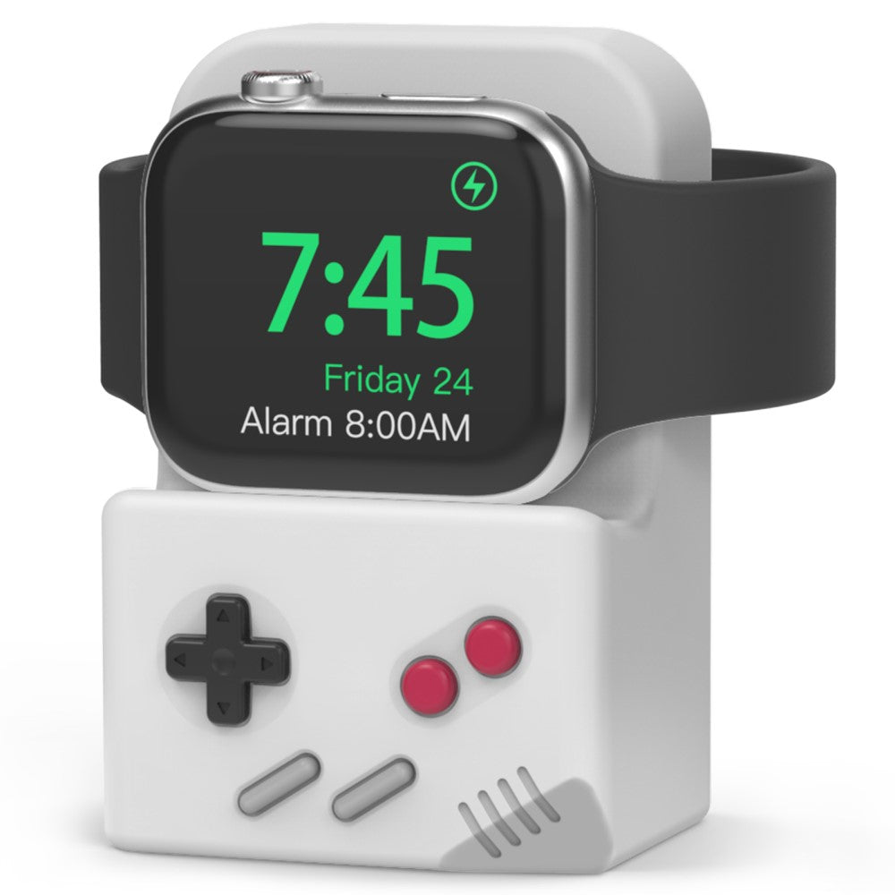 Silikone Holder passer til Apple Smartwatch - Sølv#serie_2