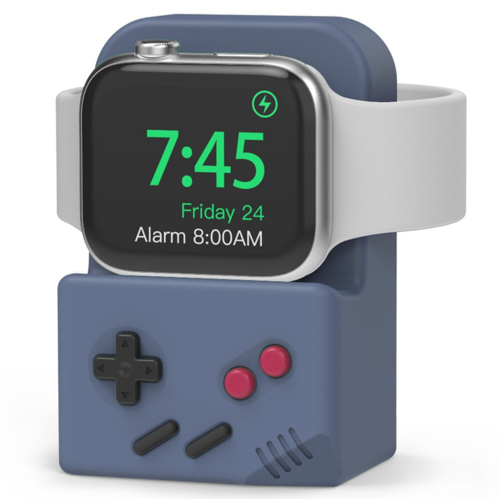 Silikone Holder passer til Apple Smartwatch - Blå#serie_3