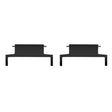 1 Pair Huami Amazfit Amazfit 3 Verge / Verge Lite ABS Connector 14mm to 20mm Spring Bars Connector Watch Band Adapter