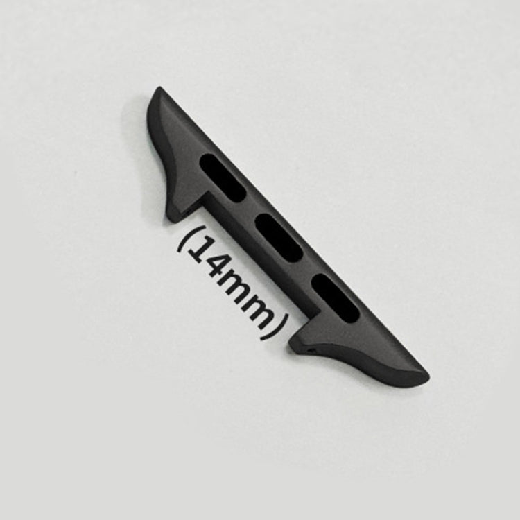 Apple Watch Series 41mm - 40mm - 38mm 1 Pair Wrist Strap Connector 14mm Watch Band Adapter - Black#serie_2