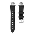 Remarkably Comfortable Garmin Forerunner 55 / Garmin Venu Genuine Leather And Metal Strap