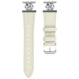 Stylish Amazfit Bip S Genuine Leather And Metal Strap