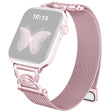 Super Stylish Apple Smartwatch Metal And Rhinestone Universel Strap