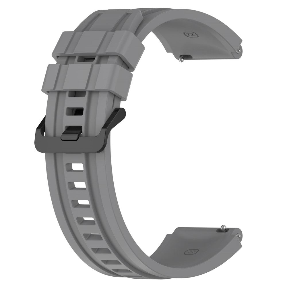 Helt Vildt Kønt Silikone Universal Rem passer til Huawei Smartwatch - Sølv#serie_5