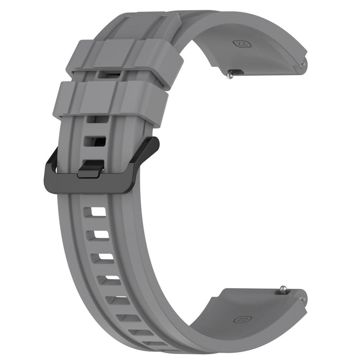 Helt Vildt Kønt Silikone Universal Rem passer til Huawei Smartwatch - Sølv#serie_5