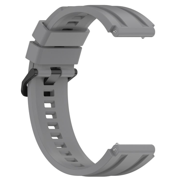 Helt Vildt Kønt Silikone Universal Rem passer til Huawei Smartwatch - Sølv#serie_5