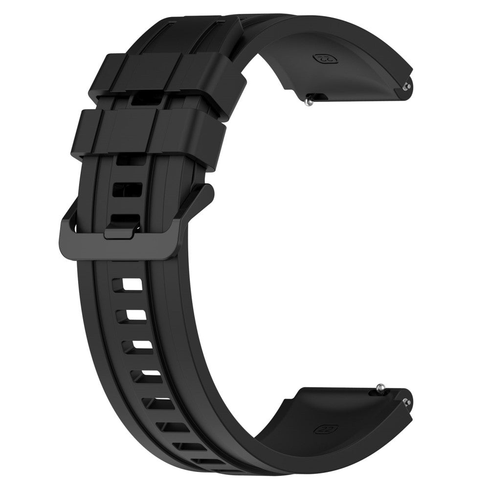 Helt Vildt Kønt Silikone Universal Rem passer til Huawei Smartwatch - Sort#serie_7