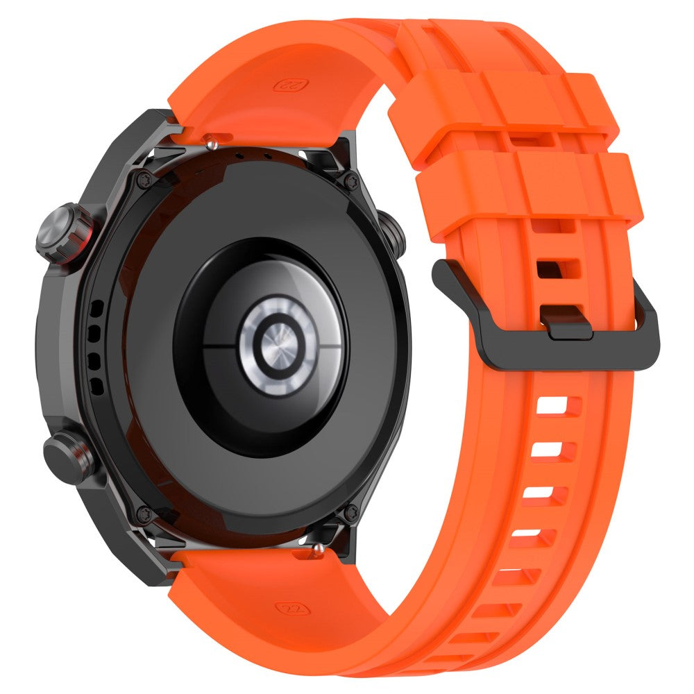 Helt Vildt Kønt Silikone Universal Rem passer til Huawei Smartwatch - Orange#serie_9