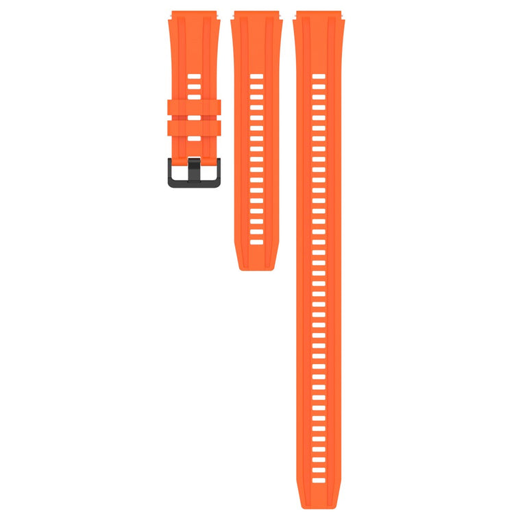 Helt Vildt Kønt Silikone Universal Rem passer til Huawei Smartwatch - Orange#serie_9