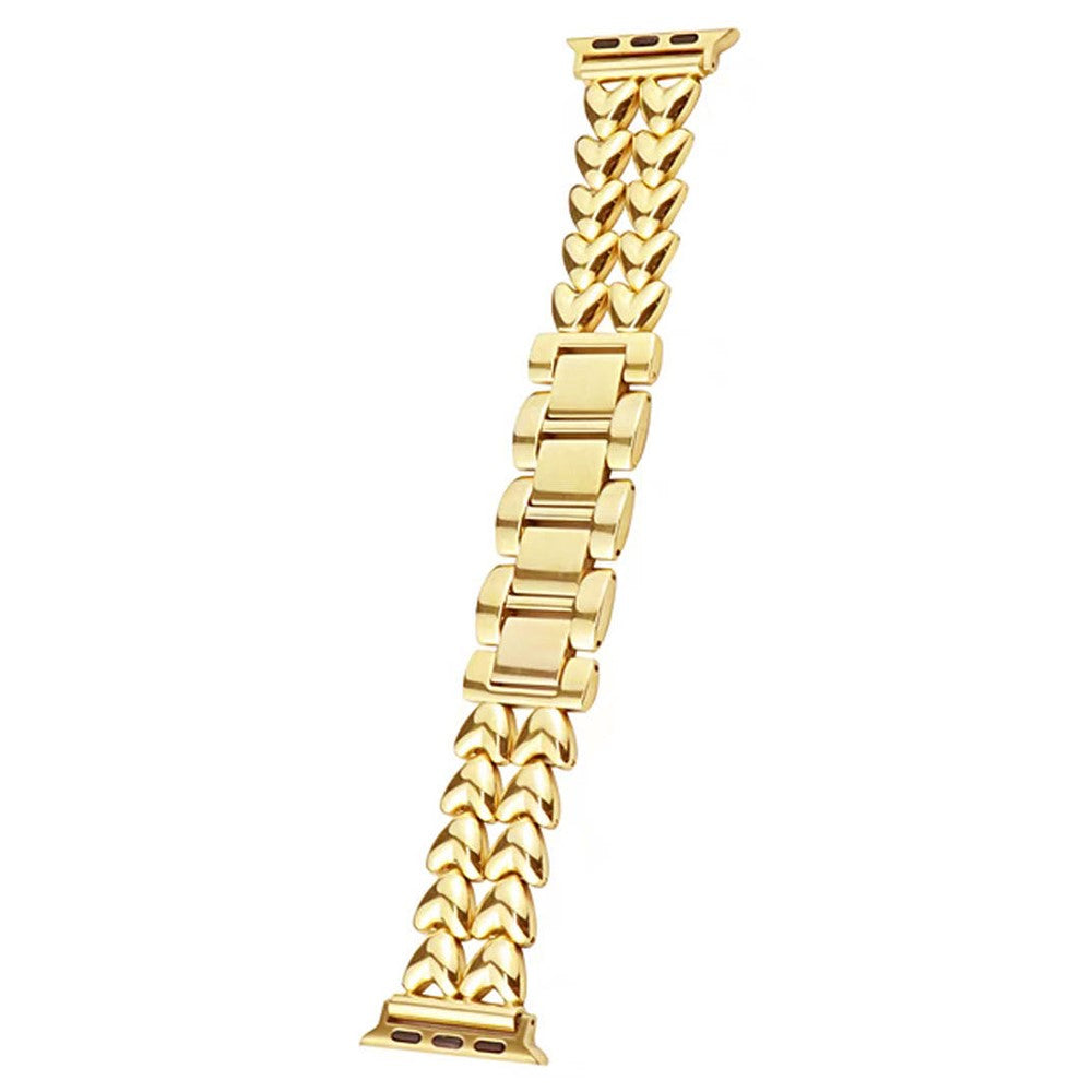 Solid Metal Universal Rem passer til Apple Smartwatch - Guld#serie_2