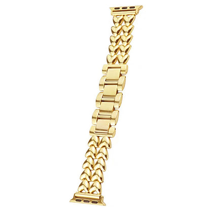 Solid Metal Universal Rem passer til Apple Smartwatch - Guld#serie_2