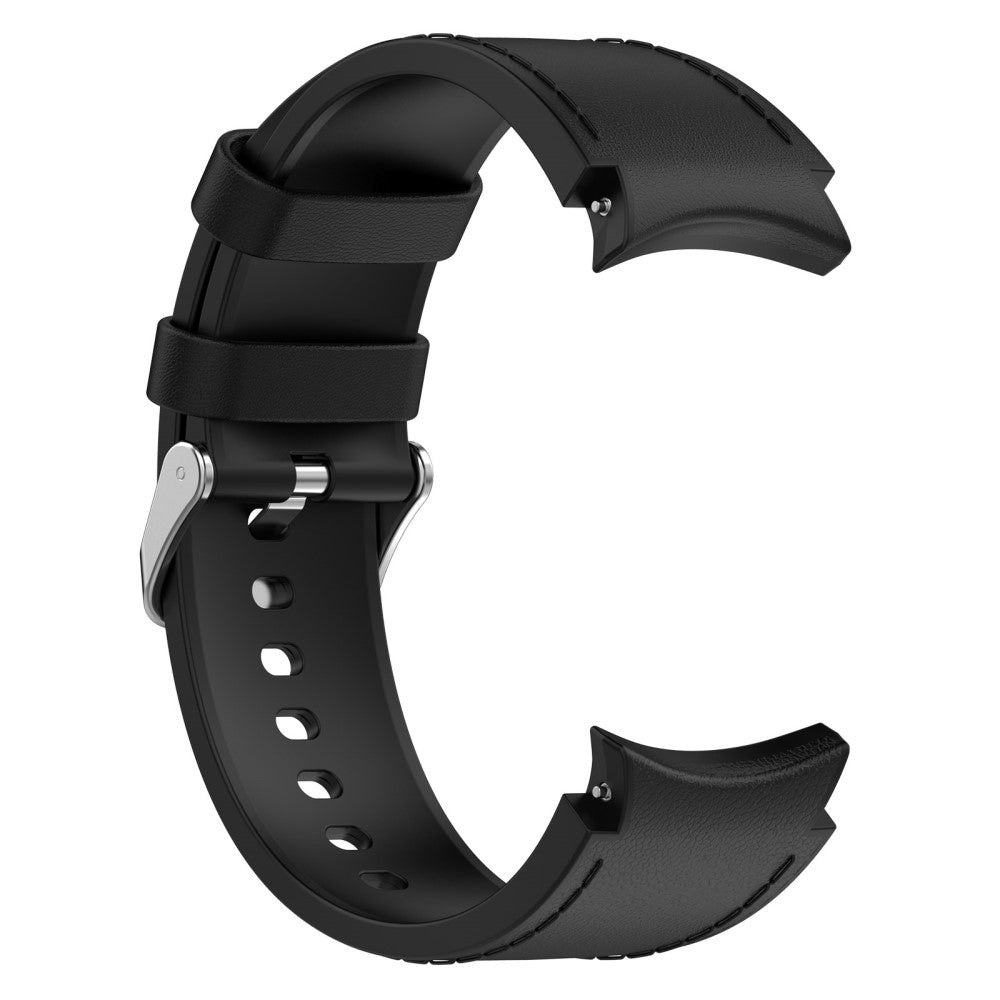 Smuk Metal Og Silikone Universal Rem passer til Samsung Smartwatch - Sort#serie_1
