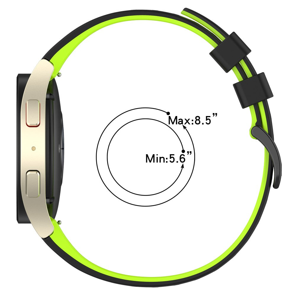 Dual-Color Silicone Watch Band for Samsung Galaxy Watch#serie_2