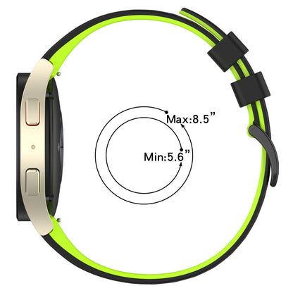 Dual-Color Silicone Watch Band for Samsung Galaxy Watch#serie_11
