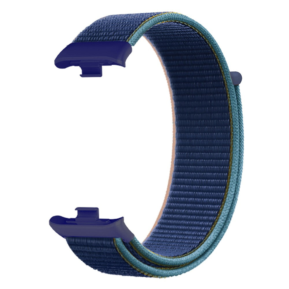 Xiaomi Smart Band 8 Pro / Redmi Watch 4 Nylon Loop Watch Band Breathable Sport Strap - Dark Navy Blue#serie_4