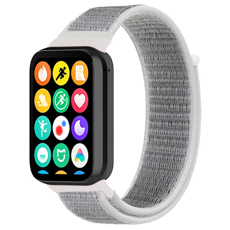 Xiaomi Smart Band 8 Pro / Redmi Watch 4 Nylon Loop Watch Band Breathable Sport Strap - Seashell White#serie_7