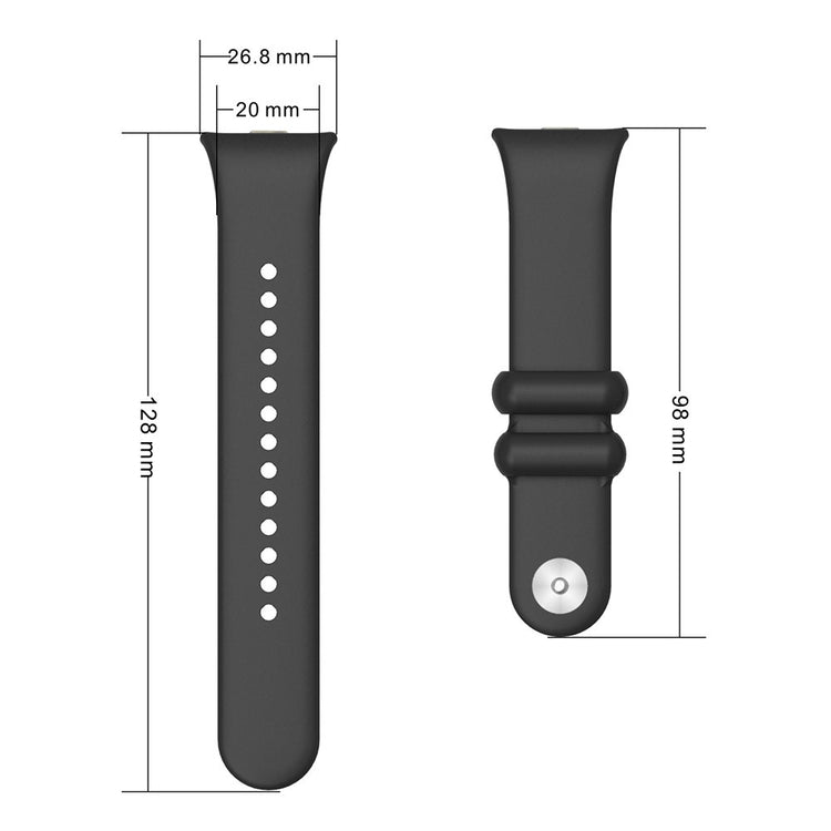 Xiaomi Smart Band 8 Pro / Redmi Watch 4 Watch Strap Silicone Replacement Wristband - Midnight Blue#serie_6
