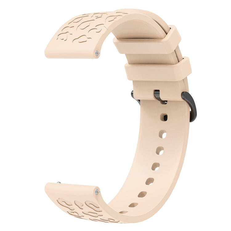 Meget Sejt Silikone Universal Rem passer til Smartwatch - Brun#serie_6