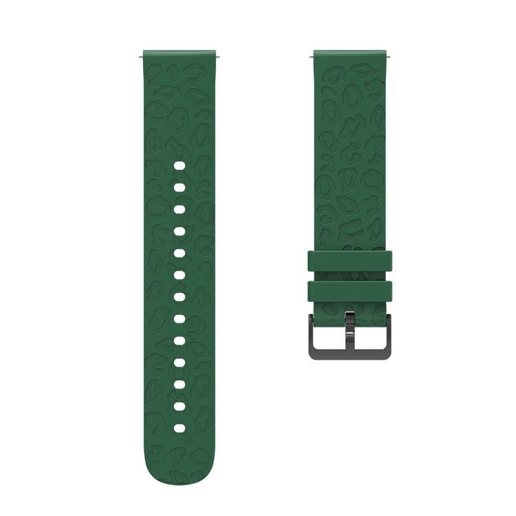 Meget Sejt Silikone Universal Rem passer til Smartwatch - Grøn#serie_7